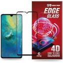 Crong Edge Glass Full Glue - Fullface Tempered Glass Αντιχαρακτικό Γυαλί Οθόνης Huawei Mate 20 - Black (CRG-GLEDGE-HM20)