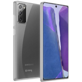 Crong Slim Διάφανη Θήκη Σιλικόνης Samsung Galaxy Note 20 - 0.8mm - Clear (CRG-CRSLIM-SGN20-TRS)