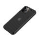 Crong Ηybrid Carbon Σκληρή Θήκη Apple iPhone 12 mini - Black (CRG-CRB-IP1254-BLK)