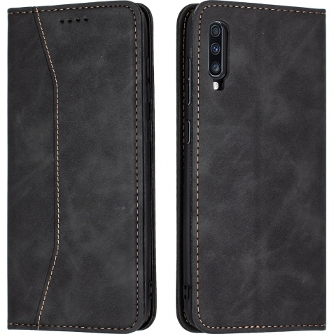 Bodycell Θήκη - Πορτοφόλι Samsung Galaxy A70 - Black (5206015058257)