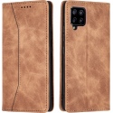 Bodycell Θήκη - Πορτοφόλι Samsung Galaxy A42 5G - Brown (5206015058929)