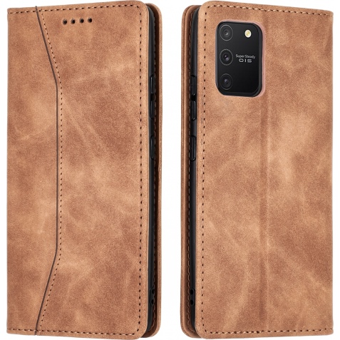 Bodycell Θήκη - Πορτοφόλι Samsung Galaxy S10 Lite - Brown (5206015058677)