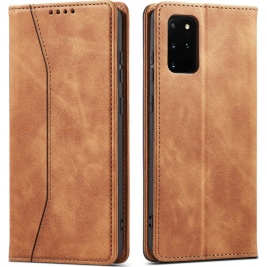 Bodycell Θήκη - Πορτοφόλι Samsung Galaxy S20 Plus - Brown (5206015058424)