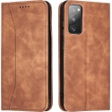 Bodycell Θήκη - Πορτοφόλι Samsung Galaxy S20 FE - Brown (5206015058523)