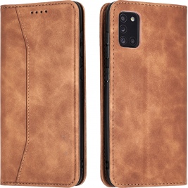Bodycell Θήκη - Πορτοφόλι Samsung Galaxy A31 - Brown (5206015058028)