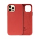 Crong Essential Eco Leather - Σκληρή Θήκη Apple iPhone 12 Pro Max - Red (CRG-ESS-IP1267-RED)