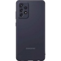 Official Samsung Silicone Cover Θήκη Σιλικόνης Samsung Galaxy A72 - Black (EF-PA725TBEGWW)