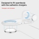 Spigen Mag Fit Duo - Βάση για τον Ασύρματο Φορτιστή MagSafe & Φορτιστή Apple Watch - White (AM