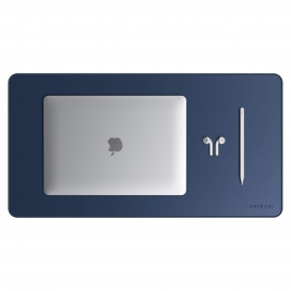 Satechi Eco-Leather Deskmate - Επιφάνεια Γραφής & Mouse pad - Mat Blue (ST-LDMB)