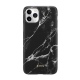 Crong Marble Θήκη Σιλικόνης Apple iPhone 11 Pro - Black (CRG-MRB-IP11P-BLK)