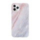Crong Marble Θήκη Σιλικόνης Apple iPhone 11 Pro - Pink (CRG-MRB-IP11P-PNK)