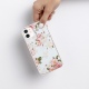 Crong Flower Θήκη Σιλικόνης Apple iPhone 12 mini - Pattern 02 (CRG-FLR-IP1254-02)