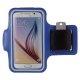 Θήκη μπράτσου Running Sports Armband Arm Holder Case for Samsung Galaxy S6- Blue