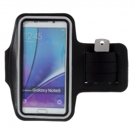 Θήκη μπράτσου Running Sports Armband Arm Holder Case for Samsung Galaxy for S7 edge/ S6 edge+ / Note 5 - Black 