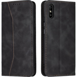 Bodycell Θήκη - Πορτοφόλι Xiaomi Redmi 9A - Black (5206015059308)