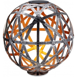 Navaris Outdoor Solar Light Ball - Διακοσμητική Φωτεινή Μπάλα LED - Silver (47543.09)