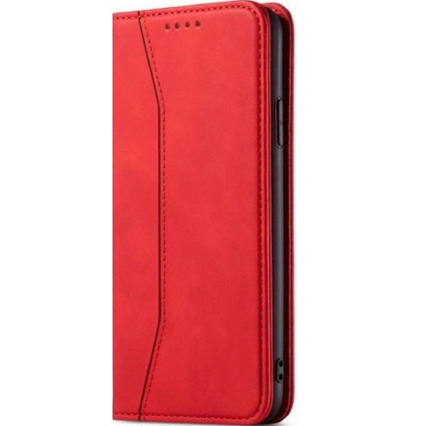 Bodycell Θήκη - Πορτοφόλι Apple iPhone 12 Pro Max - Red (5206015055409)