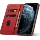 Bodycell Θήκη - Πορτοφόλι Apple iPhone 11 Pro Max - Red (5206015057762)