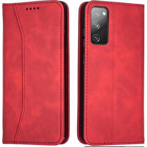 Bodycell Θήκη - Πορτοφόλι Samsung Galaxy S20 FE - Red (5206015058516)