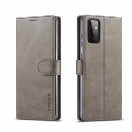 Θήκη Samsung Galaxy A72 5G LC.IMEEKE Wallet Leather Stand-grey
