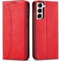 Bodycell Θήκη - Πορτοφόλι Samsung Galaxy S21 5G - Red (5206015058769)
