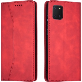 Bodycell Θήκη - Πορτοφόλι Samsung Galaxy Note 10 Lite - Red (5206015058615)