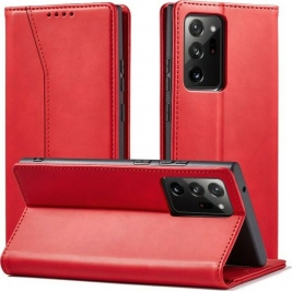 Bodycell Θήκη - Πορτοφόλι Samsung Galaxy Note 20 Ultra - Red (5206015058714)