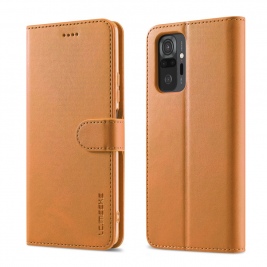 Θήκη Xiaomi Redmi Note 10 Pro/10 Pro Max LC.IMEEKE Wallet Leather Stand-Brown