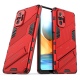 Θήκη ανθεκτική Xiaomi Redmi Note 10 Pro/ Note 10 Pro Max Guard Hybrid PC TPU with Kickstand-Red