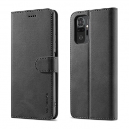 Θήκη Xiaomi Redmi Note 10 Pro/10 Pro Max LC.IMEEKE Wallet Leather Stand-Black