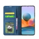 Θήκη Xiaomi Redmi Note 10 Pro/10 Pro Max FORWENW Wallet leather stand Case-blue