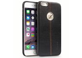 Θήκη iPhone 6/6s plus 5.5" Deer patern QIALINO Top quality pure handmade genuine Leather case for apple iPhone 6/6s plus-Black