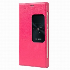 Θήκη QIALINO leather case classic pattern for Huawei Ascend P8-Brown