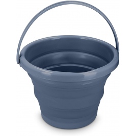 Navaris Collapsible Bucket - Φορητός και Πτυσσόμενος Κουβάς - Medium - 5L - Dark Blue (45985.2.19)