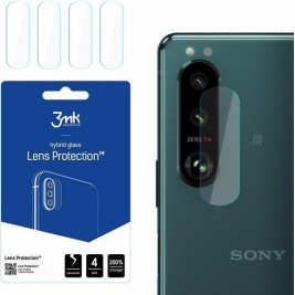 3MK Hybrid Glass Camera Protector-Αντιχαρακτικό Υβριδικό Προστατευτικό Γυαλί για Sony Xperia 1 III-4 Τμχ