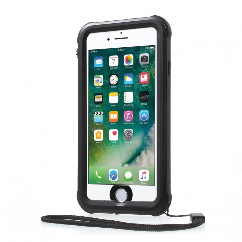 Θήκη αδιάβροχη iPhone 7 4.7 Upgrade Waterproof case Redpepper-Black
