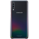 Official Samsung Gradation Cover - Ημιδιάφανη Σκληρή Θήκη Samsung Galaxy A70 - Black (EF-AA705CBEGWW)