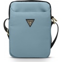 Guess Triangle Logo Tablet Bag - Universal Τσάντα Μεταφοράς Tablet 8 - Light Blue (GUTB8NTMLLB)