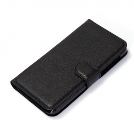 Θήκη Alcatel One Touch idol2 Leather Wallet w/ Stand - Βlack
