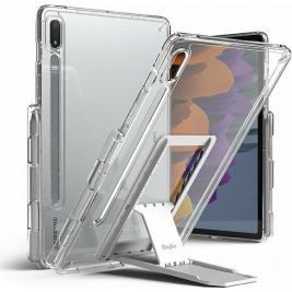 Ringke Fusion Combo Outstanding - Θήκη Samsung Galaxy Tab S7 11" T870 / T875 - Clear / Light Gray (8809818840585)