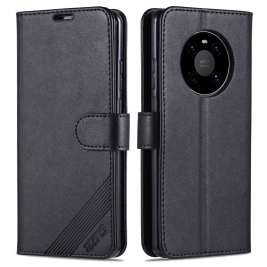 Θήκη Huawei Mate 40 Pro AZNS Wallet Leather Stand-black