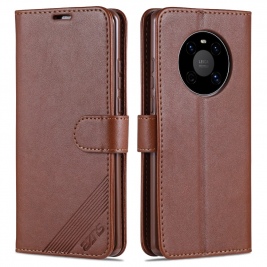 Θήκη Huawei Mate 40 Pro AZNS Wallet Leather Stand-brown
