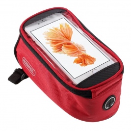Θήκη ποδηλάτου universal ROSWHEEL 5.5inch Bike Top Tube Bag for iPhone 6s Plus / Galaxy S7-Red