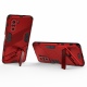 Θήκη ανθεκτική Xiaomi Poco F3 Guard Hybrid PC TPU with Kickstand-Red