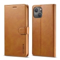 Θήκη iPhone 13 LC.IMEEKE Wallet leather stand Case-brown
