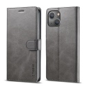 Θήκη iPhone 13 LC.IMEEKE Wallet leather stand Case-grey