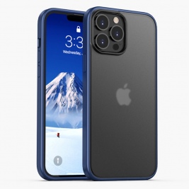 Θήκη iPhone 13 Pro 6.1" IPAKY Hard Plastic+Soft TPU Frame-blue