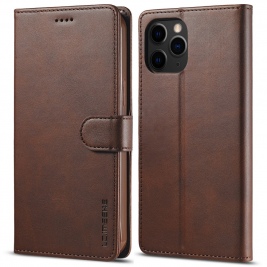 Θήκη iPhone 13 Pro Max 6.7" LC.IMEEKE Wallet leather stand Case-coffee