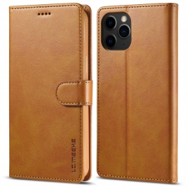 Θήκη iPhone 13 Pro Max 6.7" LC.IMEEKE Wallet leather stand Case-brown
