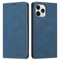 Θήκη iPhone 13 Pro Max 6.7'' FORWENW Wallet leather stand Case-blue